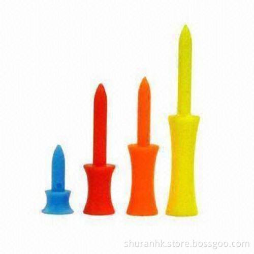 Golf step plastic tees, customized logos are accepted